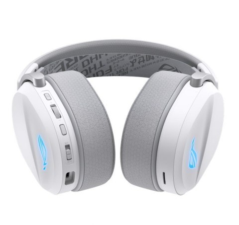 Słuchawki ROG Pelta Wireless 2.4GHz/BT/USB-C Białe