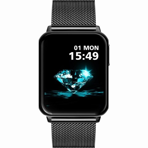 Smartwatch Gravity Granatowo Czarny 2 Paski GT17-9