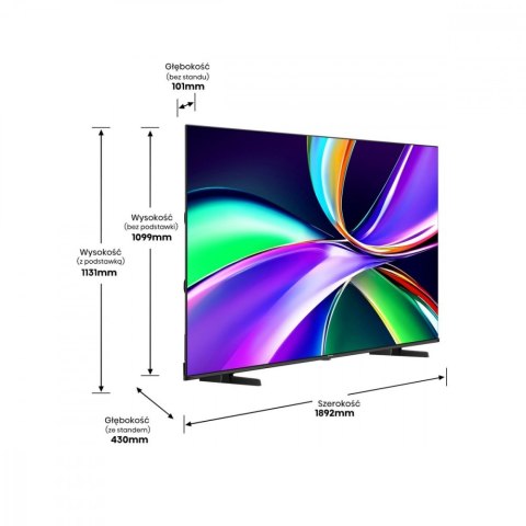 Telewizor QLED 85 cali 85E7Q