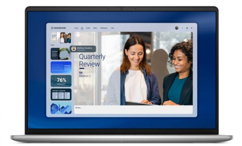 Laptop Dell 16 DC16256 W11P R7-250|16GB|1TB|AMD Radeon|FgrPr|WLAN+BT|16.0 FHD+|Backlit Kb|4C|65W|3YPS Platinum Silver (Metal)