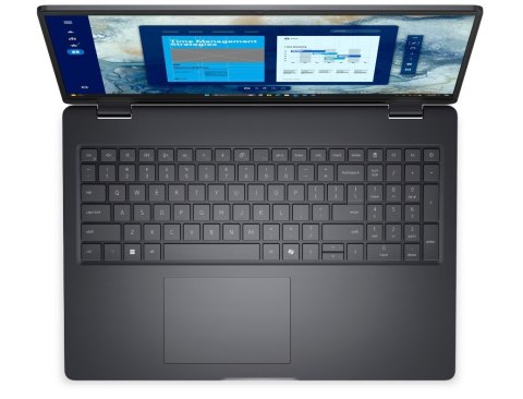 Laptop Dell Pro 16 PC16250 W11P C7 150U/16GB/512GB CL25/FgrPr/FHD IR Cam&Mic/WLAN+BT/16.0 FHD+/BcklKb/3C/3YPS Magnetite color, t