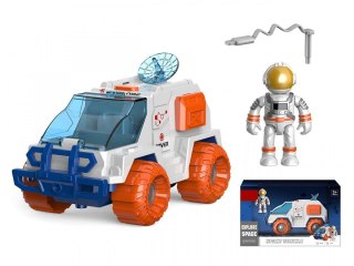 Pojazd kosmiczny z kosmonautą: światło i dźwięk