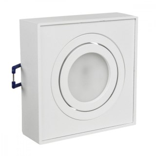 Punktowa oprawa sufitowa MR16/GU10 MCE464W Biała