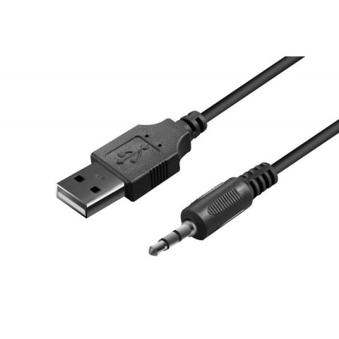 Głośniki komputerowe J4 2.0 6W LED USB Czarne