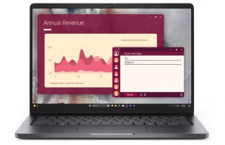 Laptop Dell Pro 14 PC14250 W11P C7 150U/16GB/512GB CL25/FgrPr/FHD IR Cam&Mic/WLAN+BT|14.0 FHD+|BcklKb/3C/65W/3YPS Magnetite colo