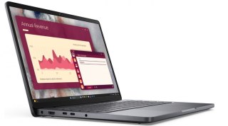 Laptop Dell Pro 14 PC14250 W11P C7 150U/16GB/512GB CL25/FgrPr/FHD IR Cam&Mic/WLAN+BT|14.0 FHD+|BcklKb/3C/65W/3YPS Magnetite colo