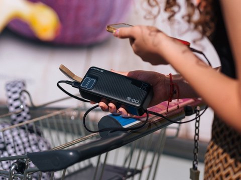Powerbank BLAZE 30000mAh 65W Czarny