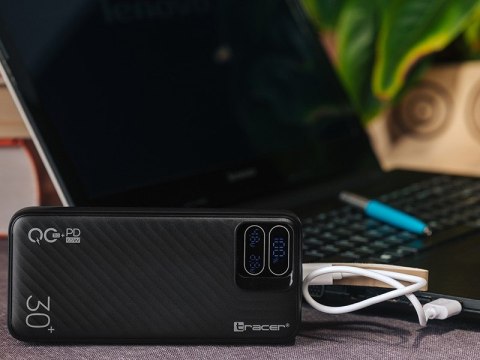 Powerbank BLAZE 30000mAh 65W Czarny