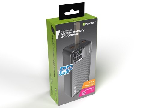 Powerbank BLAZE 30000mAh 65W Czarny