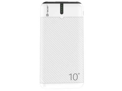 PowerBank EnerGo 10000mAh biało-czarny