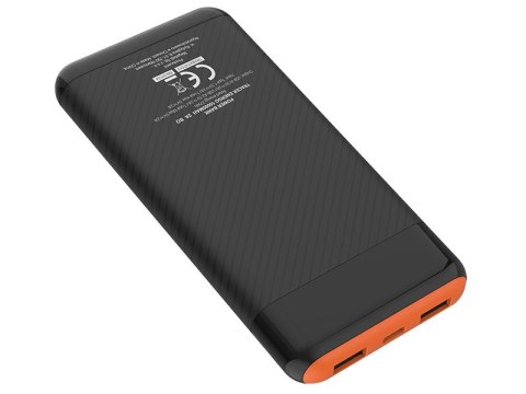 PowerBank EnerGo 10000mAh czarno-pomarańczowy