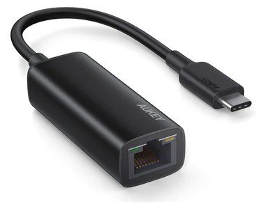 CB-A30 aluminiowa karta sieciowa USB-C Gigabit 10/100/1000 Mbps RJ45 | 1 Gb/s | USB 3.0 Typ C | diody LED
