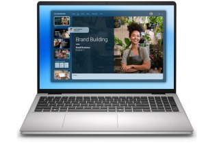 Laptop Dell 16 DC16251 W11P C7-150U|16GB|512GB|Intel Graphics|FgrPr|WLAN + BT|16.0 2.5K|BcklKb|4C|65W|3YPS Platinum Silver