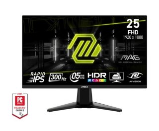 Monitor MAG 255XF 24.5 cala/LED/FHD/Flat/300Hz/Black