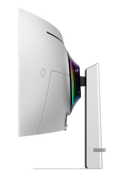 Monitor 49 cali Odyssey G9 G95SD OLED 5120x1440 DQHD 32:9 1xHDMI 1xmicroHDMI 1xDP 1xUSB-C 2xUSB 0,03ms 240Hz zakrzywiony głośnik
