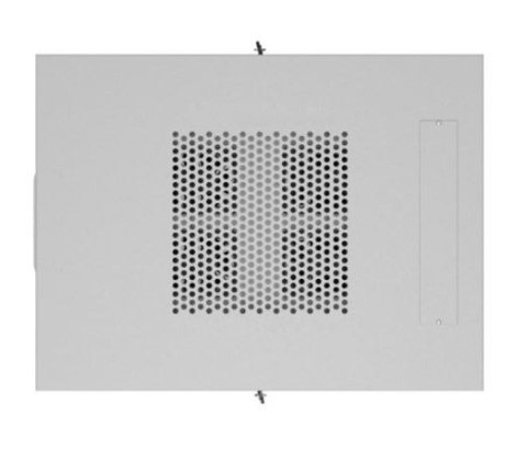 Szafa stojąca rack 19 cali 22U 600x800 szara drzwi szklane LCD flack pack