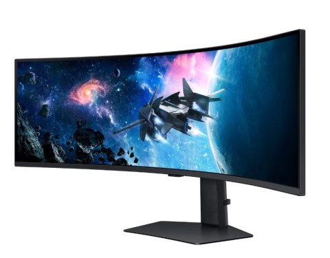 Monitor 49 cali Odysey G9 G95C VA 5120x1440 DQHD 32:9 2xHDMI 1xDP 2xUSB 2.0 1ms 240Hz zakrzywiony 3Yd2d (LS49CG950EUXEN)
