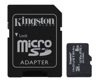 Karta pamięci microSD 8GB CL10 UHS-I Industrial bez adaptera
