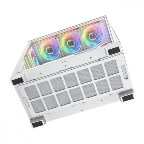 Obudowa PC VOLCANO STELLAR PLUS ARGB MIDI 8F Biała