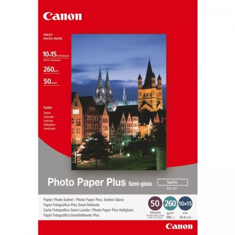 Papier Canon SG-201 półbłyszczący Photo Paper Plus 10x16 50 arkuszy 1686B015