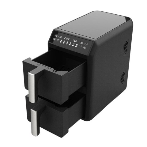 Frytownica beztłuszczowa podwójna pionowa 5l + 5l 2400W MR-761