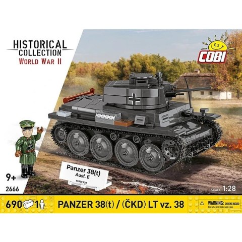 Klocki Panzer 38 LT VZ.38 690 elementów