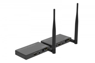 Przedłużacz/Extender splitter HDMI bezprzewodowy 100m 1080p 60Hz FHD 5GHz HDCP 1.3 (zestaw)