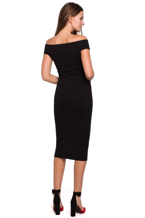 Sukienka Model K001 Black - Makover Sukienka Model K001 Black - Makover