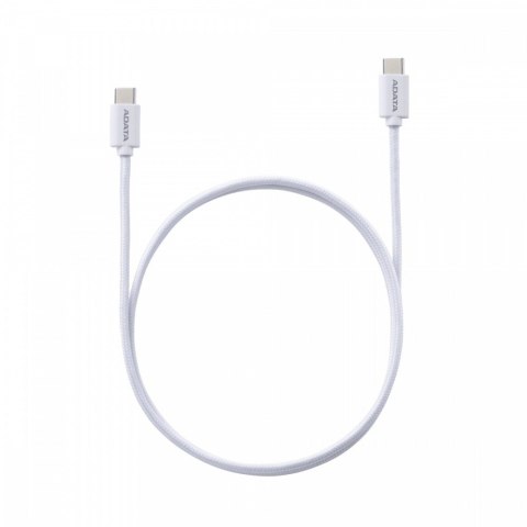 Kabel USB-C do USB-C 2.0/100W 100cm biały