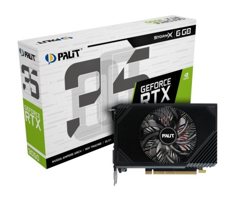 Karta graficzna GeForce RTX 3050 StormX 6GB GDDR6 96bit DVI/DP/HDMI