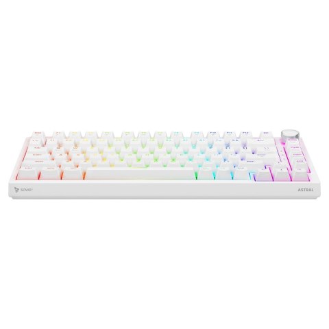 Klawiatura magnetyczna ASTRAL White OUTEMU White jade RGB