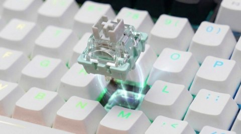 Klawiatura magnetyczna ASTRAL White OUTEMU White jade RGB