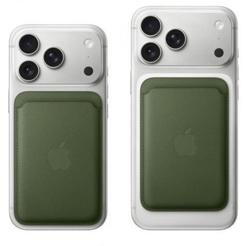 Portfel z tkaniny FineWoven z MagSafe do iPhonea - mech