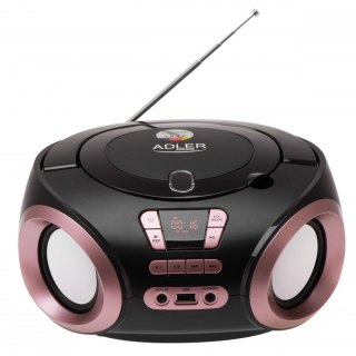 Radio Boombox CD MP3 AD1181 czarno-miedziany