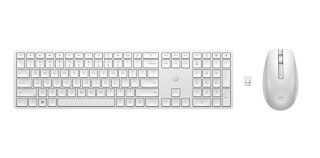 Zestaw klawiatura i mysz 650 bezprzewodowy biały 4R016AA#ABB