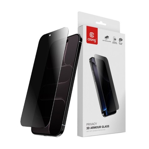 Hartowane szkło prywatyzujące Privacy 3D Armour Glass - iPhone Air