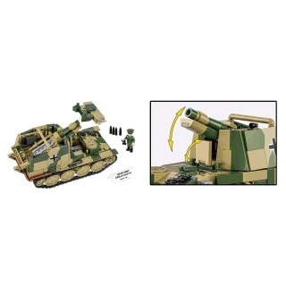 Klocki SD.KFZ.138/1 Grille 720 elementów