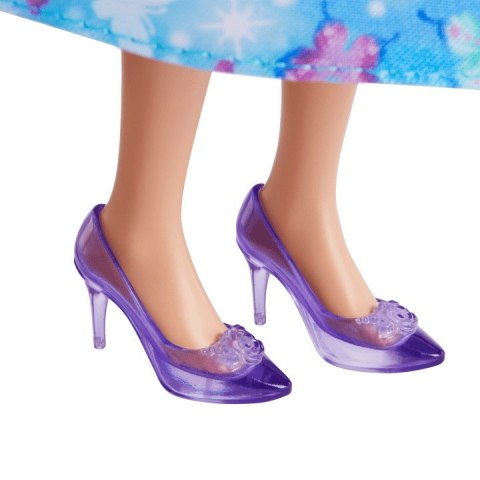 Lalka Barbie Księżniczka z długimi włosami, niebiesko-zielone