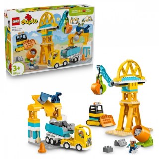 Klocki DUPLO 10476 Plac budowy z pojazdami 3 w 1