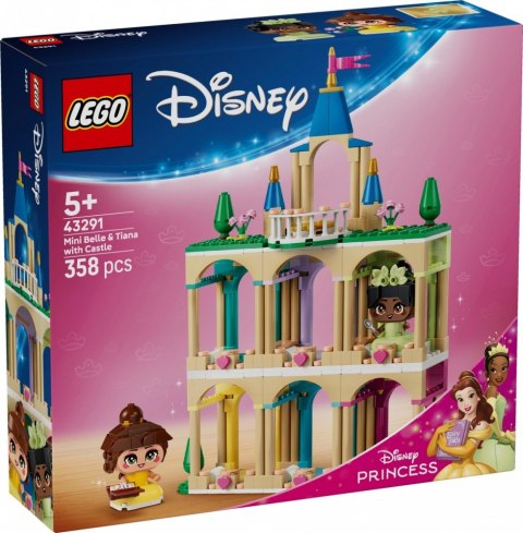 Klocki Disney 43291 Mała Bella i Tiana z zamkiem