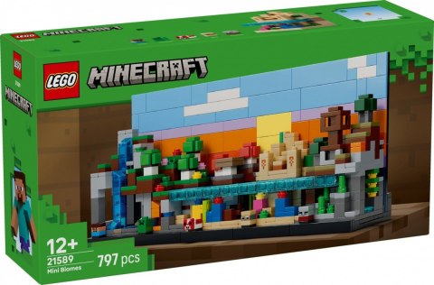 Klocki Minecraft 21589 Minibiomy