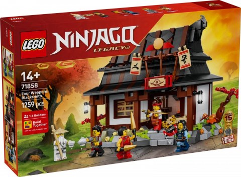 Klocki Ninjago 71858 Kuźnia Cztery Bronie - 15-lecie