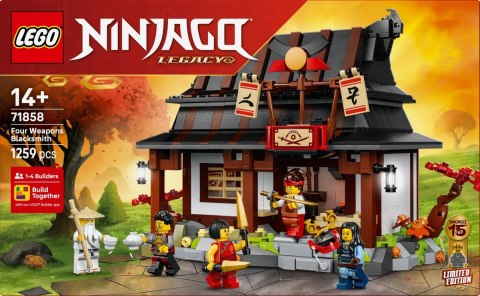 Klocki Ninjago 71858 Kuźnia Cztery Bronie - 15-lecie