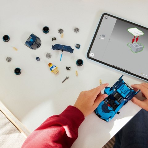 Klocki Speed Champions 77253 Hiperamochód sportowy Bugatti Vision GT