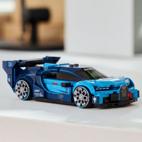 Klocki Speed Champions 77253 Hiperamochód sportowy Bugatti Vision GT