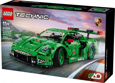Klocki Technic 42224 Samochód Porsche 911 GT3 R REXY AO Racing