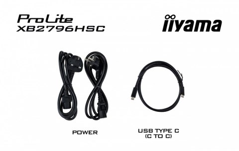 Monitor 27 cali XB2796HSC-B1 IPS,FHD,HDMI,USB-C (PD 65W),144Hz, 1xUSB 3.2 , 1xUSB-C, 2x2W, HAS 150/PIVOT/obrót stopy 360st