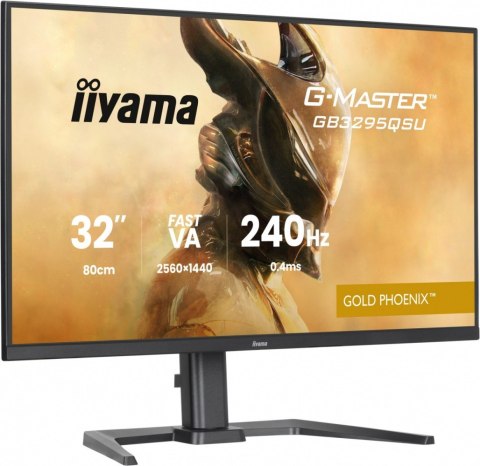Monitor G-Master 31.5 cala GB3295QSU-B1 QHD,FastVA,240Hz,2xHDMI,DP,400cd,0,4ms, 2xUSB 3.2 , 2xUSB-C, HAS 150, FreeSync Premium -