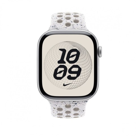 Pasek sportowy Nike w kolorze chmurnym szarym do koperty 46 mm - rozmiar S/M