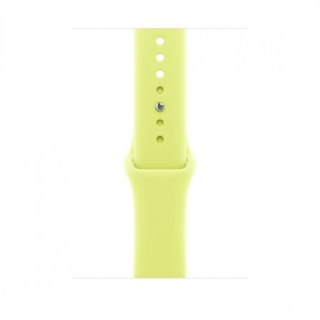 Pasek sportowy w kolorze neonowym żółtym do koperty 46 mm - rozmiar M/L